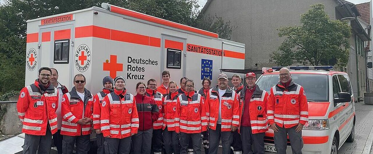 Sanitätsdienst beim Halbmarathon